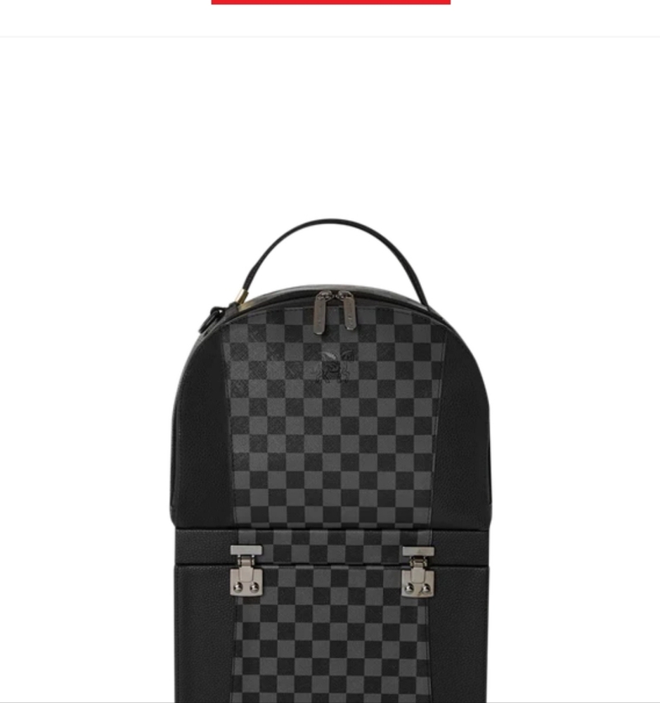 SPRAYGROUND               RACEWAY SHADOW PHANTOM HALF BOX BACKPACK (DLXV)$200.00